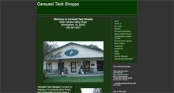 Desktop Screenshot of carouseltackshoppe.com